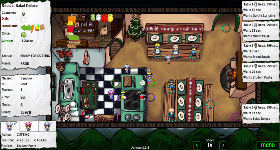 Screenshot des Spiels Kitchen Chef